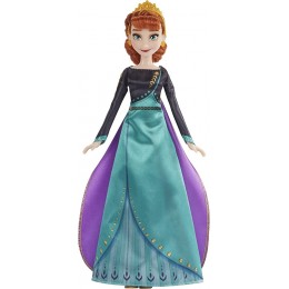 Disney La Reine des neiges 2 Poupée mannequin Anna en tenue de Reine 27 cm - B4VAJKUZR