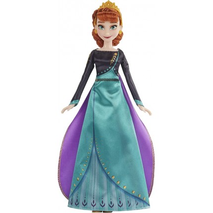 Disney La Reine des neiges 2 Poupée mannequin Anna en tenue de Reine 27 cm - B4VAJKUZR