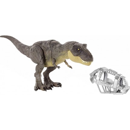 Jurassic World : La Colo du Crétacé grande figurine articulée dinosaure La Fuite du Dino Piétineur Tyrannosaure jouet pour enfant GYW84 - B2K6QZYTH