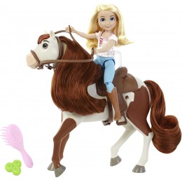 ​Spirit L'indomptable Coffret Abigaëlle et Boomerang avec poupée articulée Abigaëlle figurine cheval Boomerang et accessoires jouet pour enfant HFB91 - BK8Q1MGKK