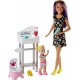 Barbie Famille coffret poupée Skipper baby-sitter apprentissage du pot avec figurine de fillette blonde et accessoires jouet pour enfant FJB01 - BWHB9STCL