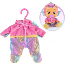 Bebes LLORONES Fantasy Pyjama d'ami Marin Rose avec tétine pour bébé Lloron - BAWJQATSD