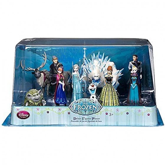 Disney Frozen Frozen Deluxe Figure Playset 10 Piece by Disney Frozen - B53DMVFMH