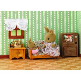 Sylvanian Families Country Living Room Set with Rabbit Mother 5163 - BBN8NJYIB