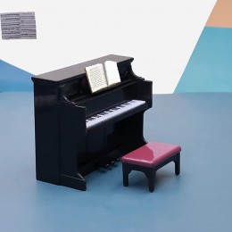 Weploda 3 Pièces Piano Miniature Piano Miniature Décoration Maison de Poupée Piano de pour Maison de Poupée Utilisé pour Les Accessoires de Maison Accessoires de Décoration de Maison de Poupée - B4KJ4NDLK