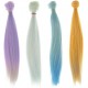 Fenteer 25x100cm Poupée Longue Cheveux Raides 25cm pour Fournitures de Bricolage - B2192CCLA