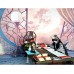 XIAOLIZI Toile de Fond de Photographie en Tissu numérique pour 1 6 poupées Blythe Figurines d'action Maison de poupée Accs scène de café 60x120cm - B19ANPDNW