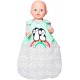 Heless 1194 Sac de Couchage pour poupées Motif Pois avec imprimé Pingouin et Fermeture Velcro Taille 28-35 cm 10204928 Multicolore - B7VD6KAWW