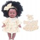 Jilibaba Vêtements de poupée jupe bandeau à cheveux ensemble de vêtements pour poupée American Girl de 35,1 cm - B1H5AWPDK