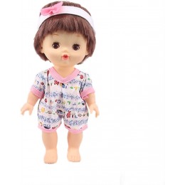 Vêtements de poupée mignon pyjamas de coton en forme 25cm mellchan bébé nenuco pouil de poupée Hermanita cadeaux de vêtements de bébé à notre génération mini scène jouer à la maison réaliste artisanat - B9NE3OJTP