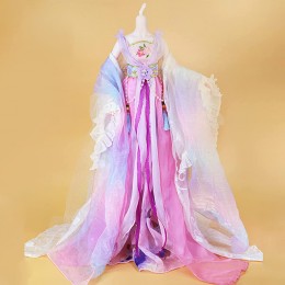 YolvRy 1 3 BJD Vêtements de poupée – Vêtements de Hanfu chinois à balle articulée poupée DIY robe 1 3 BJD fille Accessoires de déguisement A - BM8VMVEYN