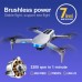 Max Brushless Moteur Aérien Pliant UAV GPS Flux Optique Positionnement Double Caméra 8K Haute Définition Photographie Drone - BW7MKAPAP