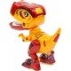 Kögler 90703 – Robot Dino Figurine d'action avec Sons Dinosaures et Yeux Brillants env. 12,5 x 6,5 x 11 cm Assortiment de 3 Couleurs pour Les garçons à partir de 3 Ans - BNWADXQCY