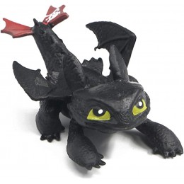 MINGZE Dragons Jouet Modèle How to Train Your Dragon poupée en Plastique Jouets Amusants Moule Animal pour Enfants Cadeau bébé 6-8cm sans Dents B - B1M2NYWLD
