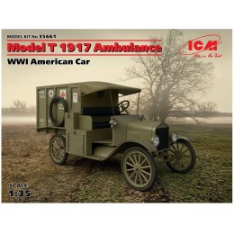 ICM 35661 – Modèle Kit Model T 1917 Ambulance WWI American Car - BV4EEPUCT