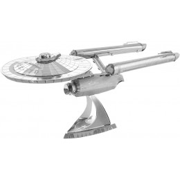 Metal Earth 5061280 Maquette 3D Star Trek USS Enterprise Ncc-1701 12,7 x 6 x 6 cm 2 pièces - B1W23BJLC