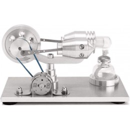 HPDOV Kit Moteur Stirling Machine a Vapeur modelisme,Moteur de Chaleur à Vapeur Modèle de Science Jouet Educatif Grand Cadeau pour Les Enfants - B1M1QCARK