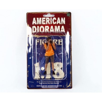 American Diorama- Voiture Miniature de Collection 76294 Orange Brown - BJB9QKOUC
