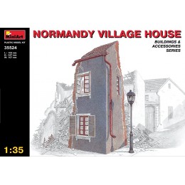 MiniArt Echelle 1 : 35 "Normandie Village House Kit de modèle en Plastique - BNE4DFESN