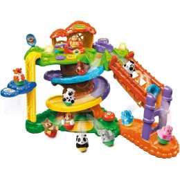 VTech- Arbre Cabane Magique ZoomiZoo 4 Animaux ZoomiZooz inclus Animaux Culbuto Version FR - B1KDBSNVO