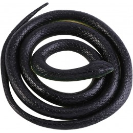 Zetiling Jouets en Caoutchouc pour Serpents Outil de Serpent Doux réaliste Accessoires de Jardinage drôles Cadeau de Farce de 130 cm de Long - BQVHMAWND