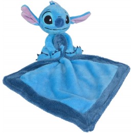 Disney Stitch Doudou Mouchoir Bleu 40 cm - BQDAHSDSD