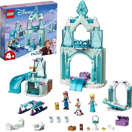 LEGO 43194 Disney Le Monde féérique d’Anna et Elsa de la Reine des Neiges avec château et poupées de Princesses Enfant 4 Ans et Plus - B4DNJSCNP