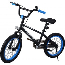 Ridgeyard Vélo Enfant pour Garcons et Filles de 3-8 Ans | Bicyclette Enfant 12 16 Pouces BMX avec Freins - BK442WGMQ