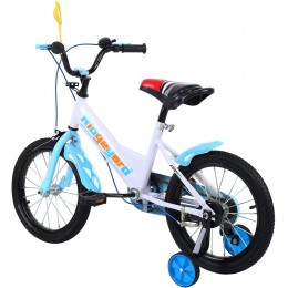 Ridgeyard Vélo pour enfant de 16 pouces Pour apprendre à vélo Pour enfants de 4 à 8 ans Bleu - B32KKYKTU