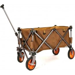 KEYOZA Wagon Pliant Wagon De Cargaison Pliant Chariot De Plage Portable avec 4 Roues Capacité 100 Kg Wagon De Plage - B6N1DDWWY