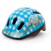 POLISPORT casque de vélo kinderhelme p1 éléphant taille xXS 44-48 cm bleu blanc - BK47KRPTK